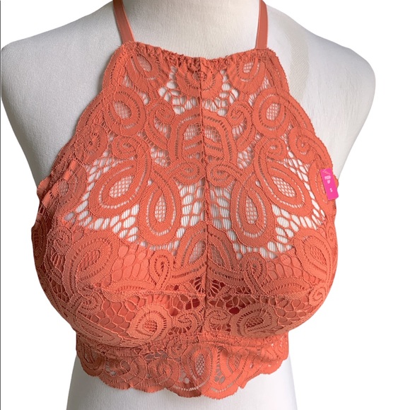 Victoria's Secret PINK Padded Halter Push-Up SizeS - Picture 1 of 3